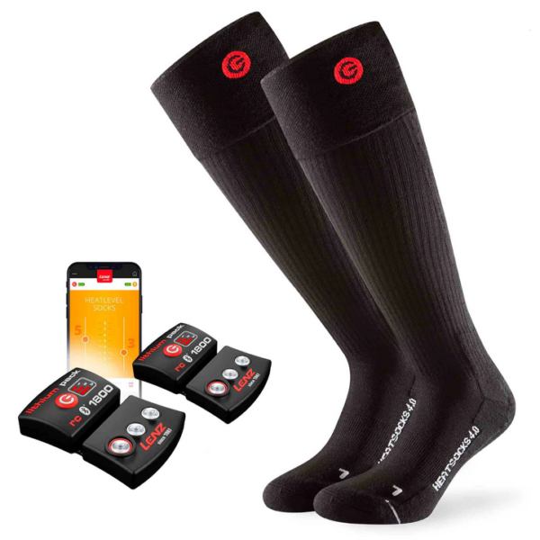 Lenz Elektrisch verwarmde sokken 5.0 Complete Set