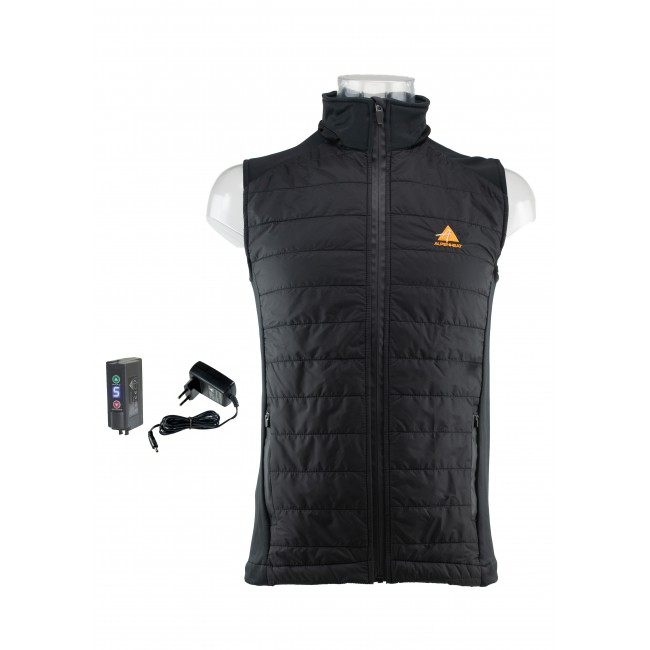 Groene achtergrond Begrip plastic Alpenheat FIRE-AIR Verwarmd Vest - Warmtekleding.nl